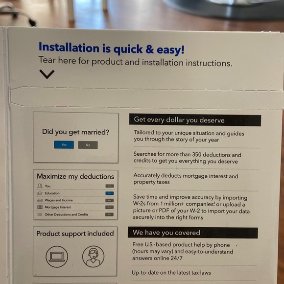 Intuit turbotax deluxe tax year 2022 - Picture 3 of 5